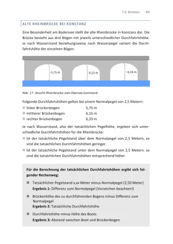 Leseprobe Bodenseeschifferpatent kompakt: Rheinbrücken