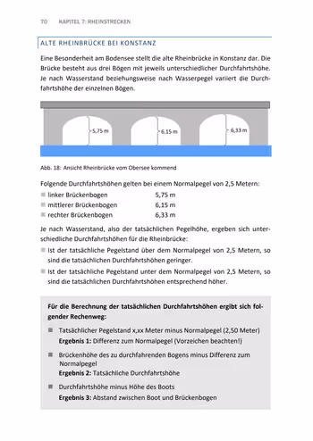 Leseprobe Bodenseeschifferpatent kompakt: Rheinbrücken