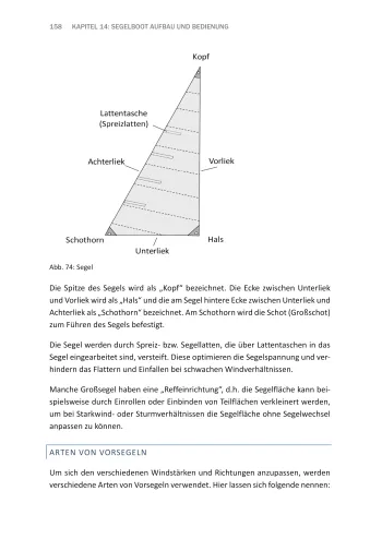Leseprobe Bodenseeschifferpatent kompakt: Segelboot Aufbau und Bedienung